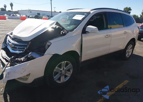 2014 Chevrolet Traverse 2Lt z USA, uszkodzony, nr VIN 1GNKRHKD3EJ377492